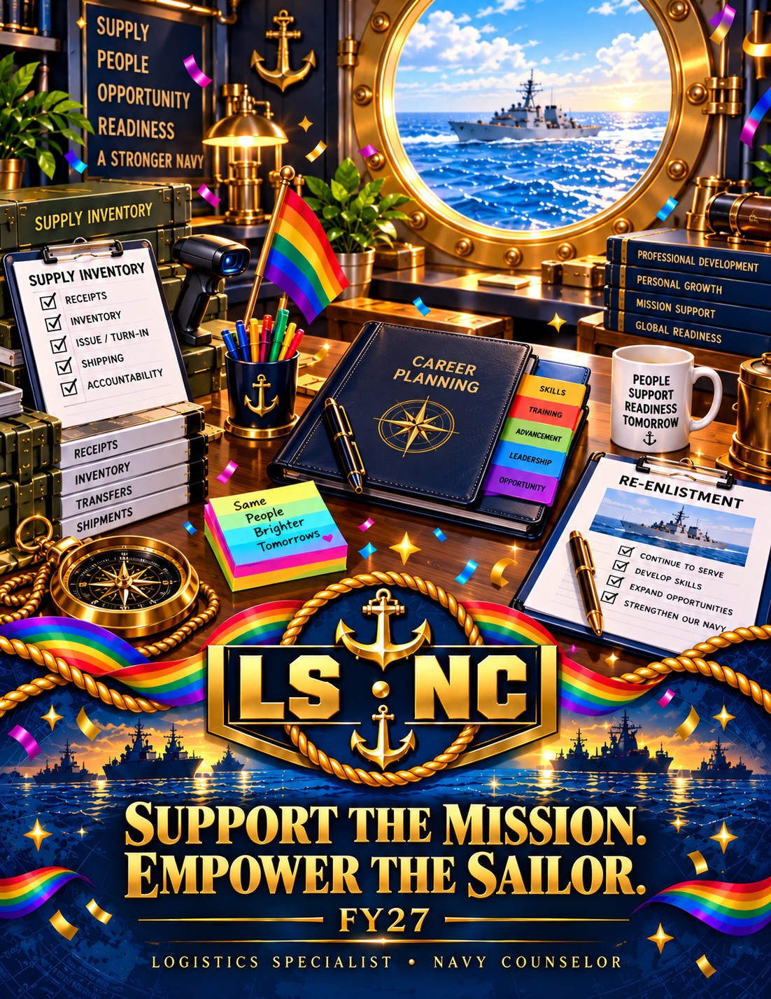 LS + NC Pride FY27 calendar design example